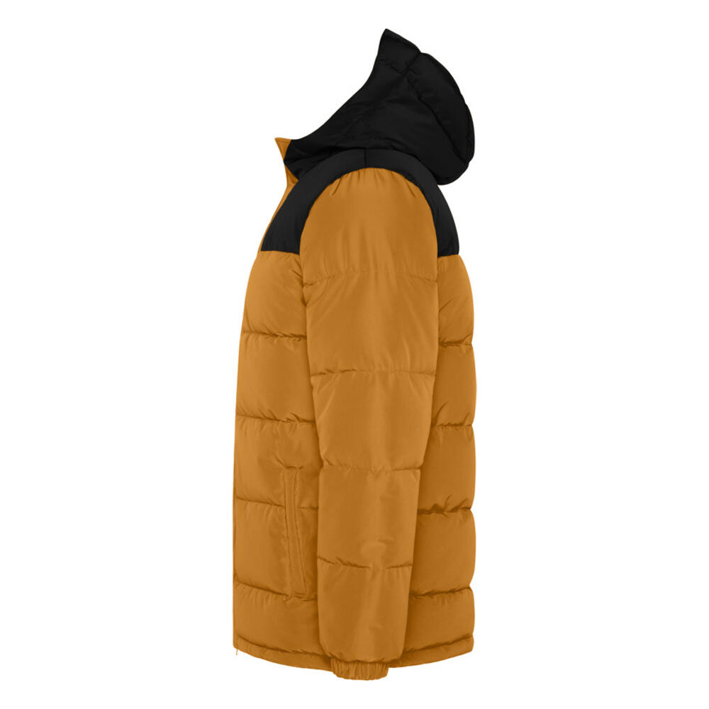Veste Isolée TALLIN Enfant (Jaune Curry / Noir Uni) 4/4