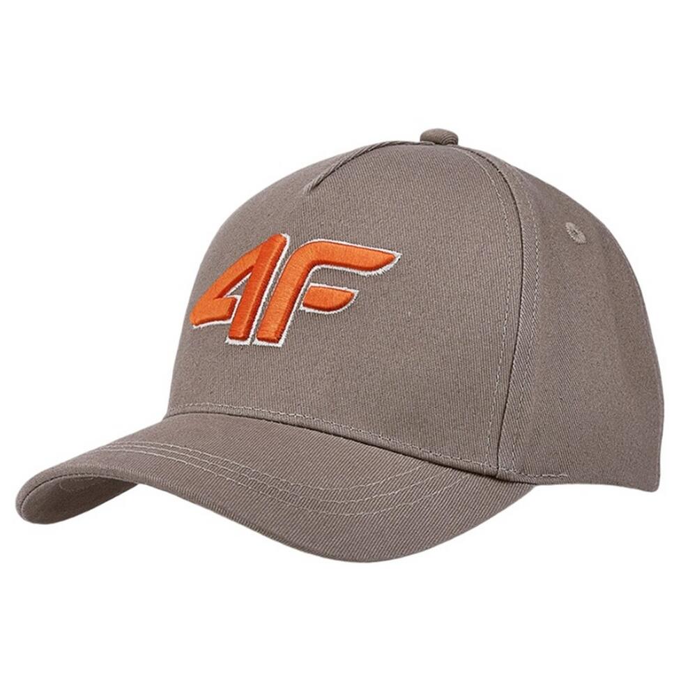 4F Boné de basebol para rapaz Castanho Claro