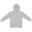 Sweatshirt Uni À Capuche Enfant Unisexe (Bouleau)