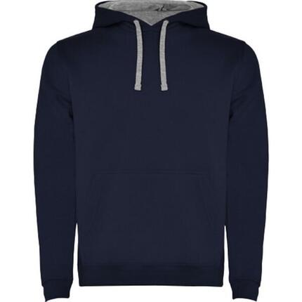 Sweat À Capuche URBAN Homme (Bleu Marine / Gris Chiné)