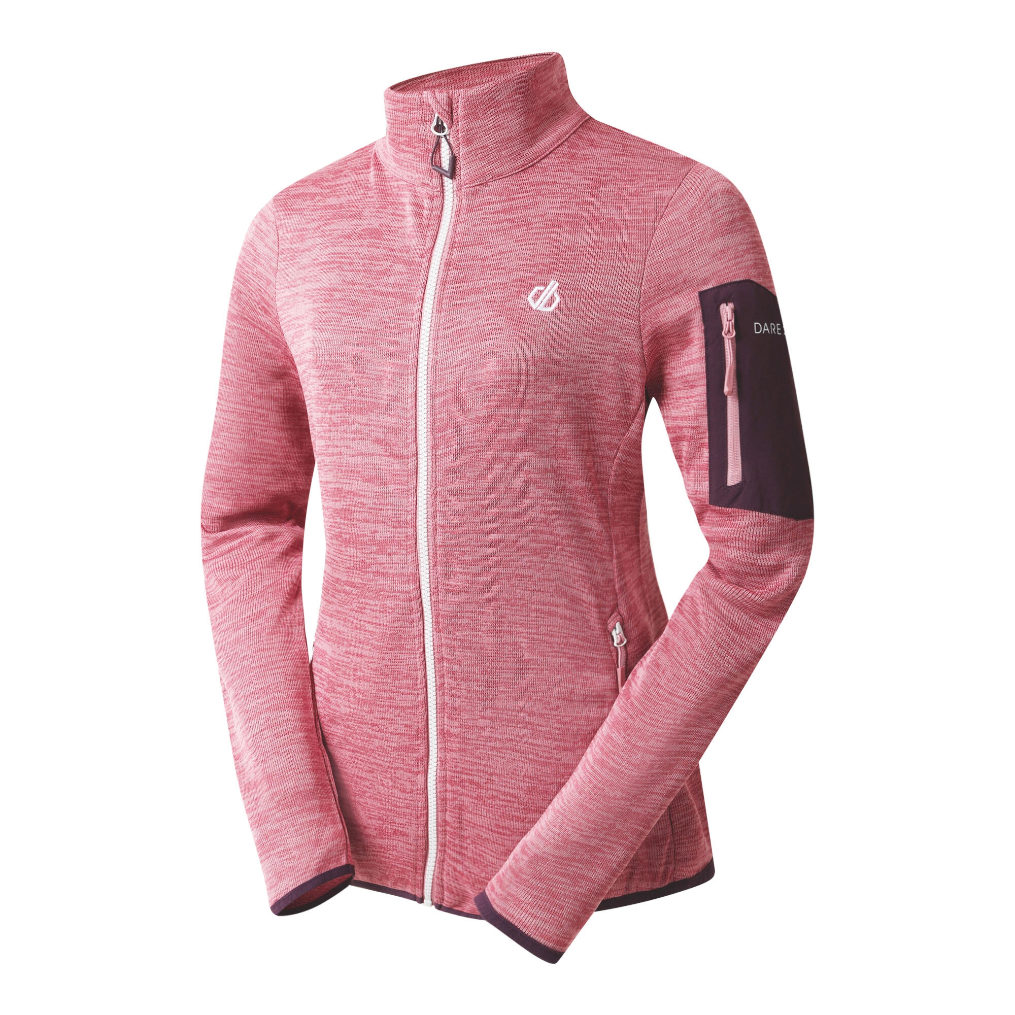Dames Torrek Fleece Top (Diep pruim/lila) 3/4