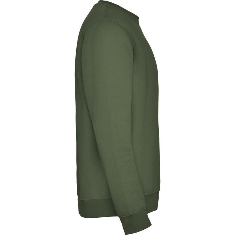 Unisex Clasica Crew Hals Sweatshirt voor volwassenen (Venture Groen) 3/4