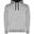 Sweat À Capuche URBAN Homme (Gris Chiné / Noir Uni)