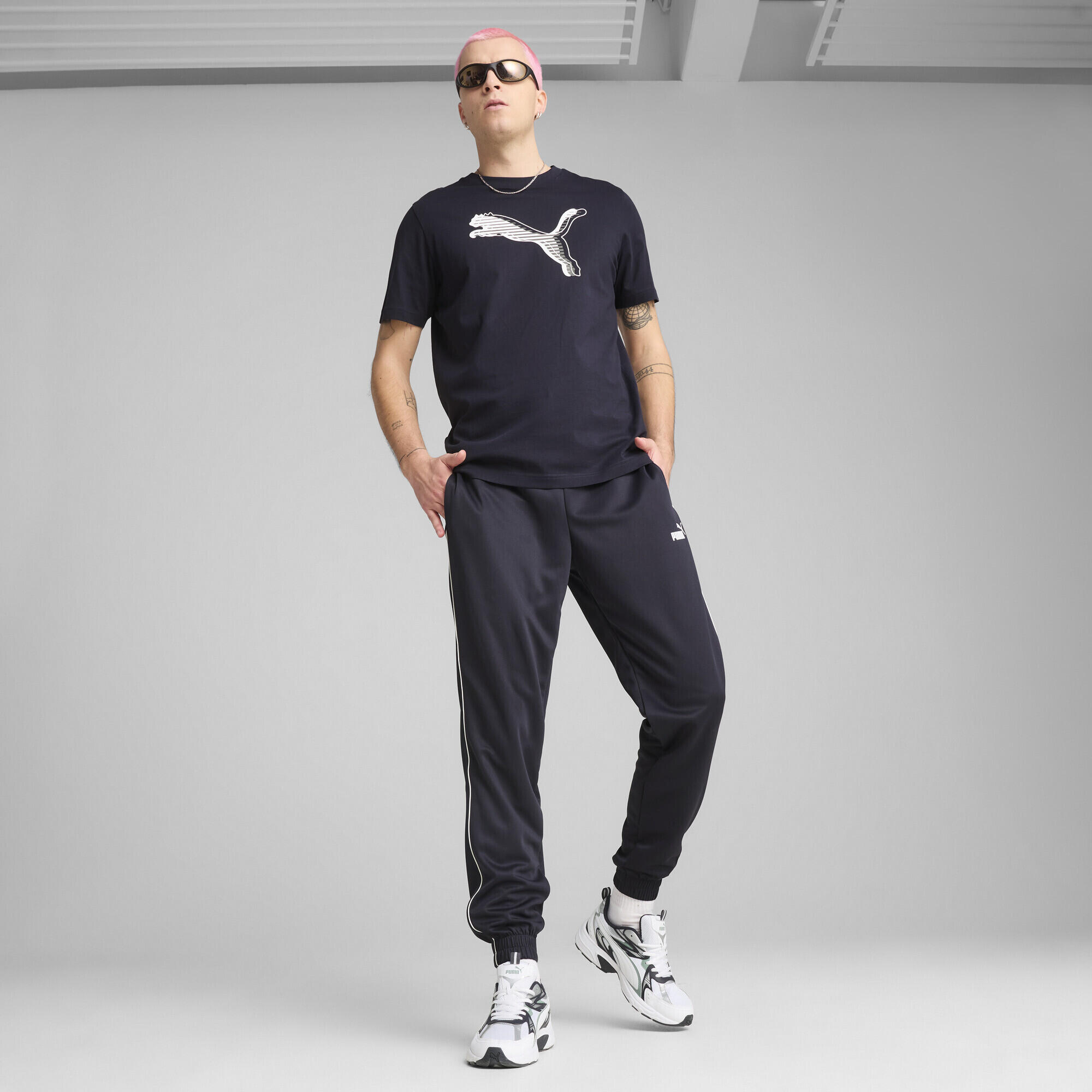 Pantalon en poly PUMA Sport Homme PUMA New Navy Blue 4/7