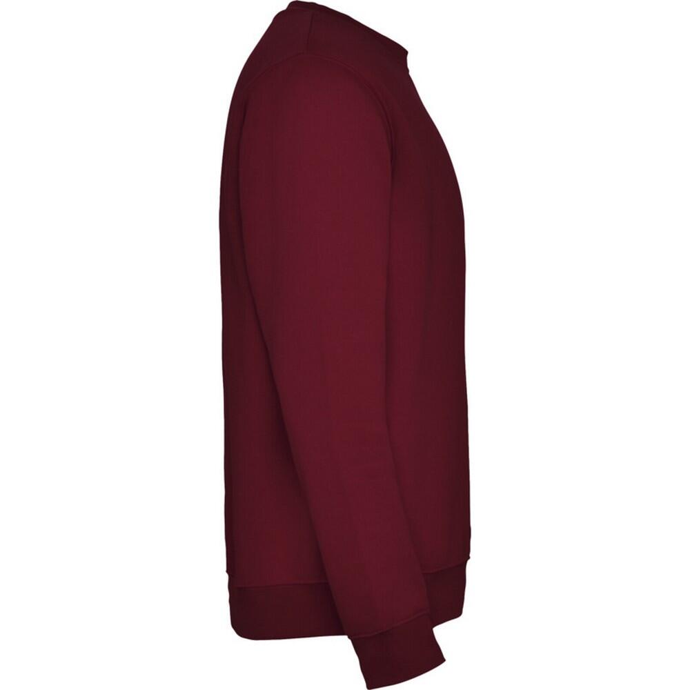 Unisex Clasica Crew Hals Sweatshirt voor volwassenen (Granaat) 3/4