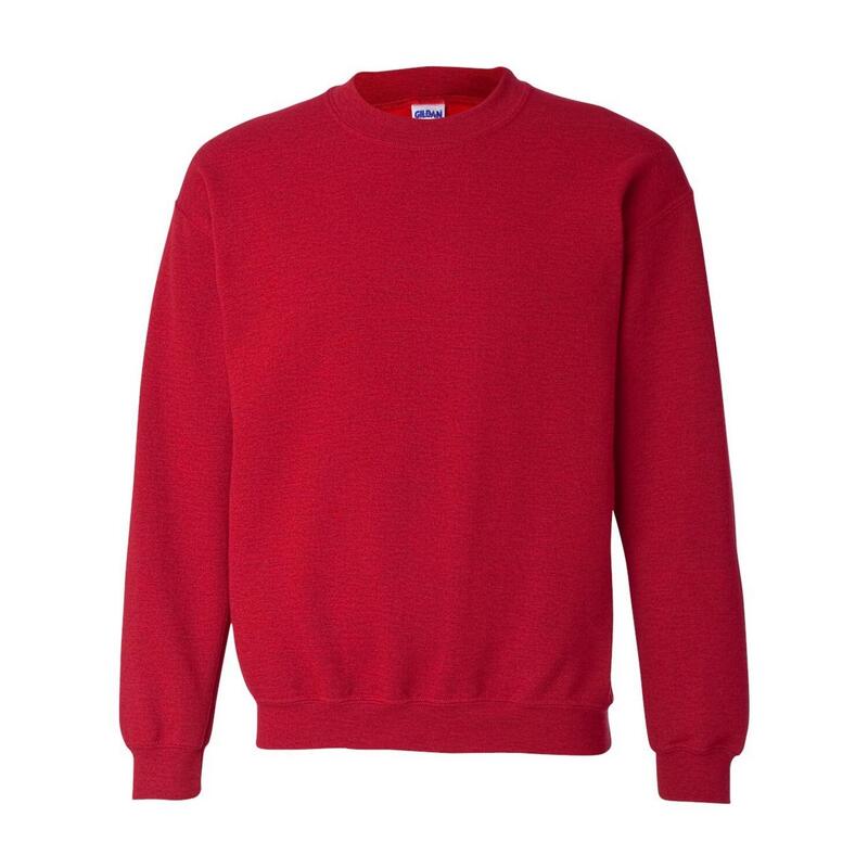 Sweat Adulte (Rouge Foncé Chiné)