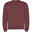 Camisola de gola redonda unissexo Clasica para adultos Baga vermelha