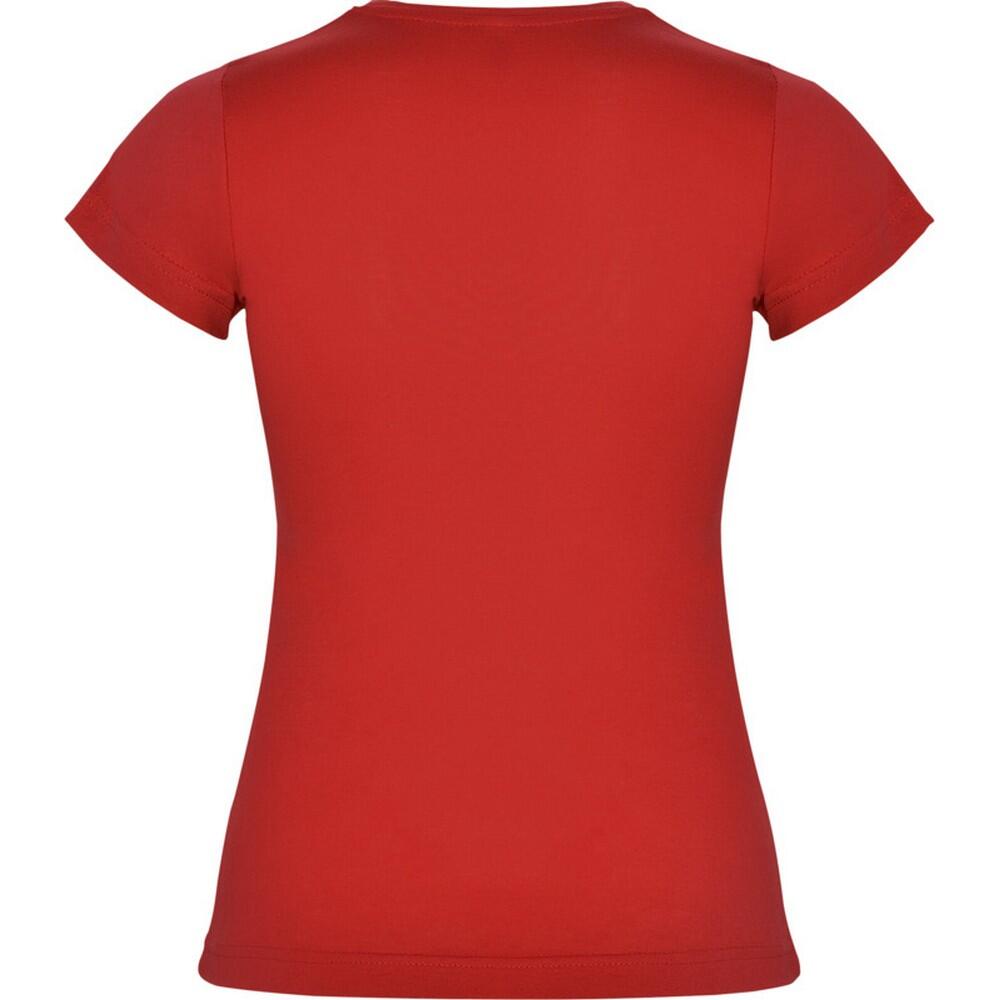 Maglietta Maniche Corte Donna Roly Jamaica Rosso 2/4