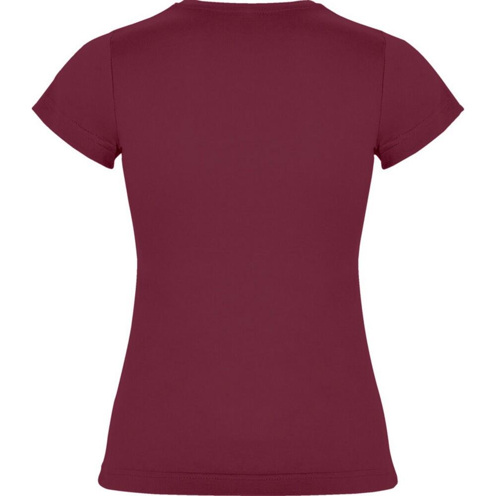 Maglietta Maniche Corte Donna Roly Jamaica Granato 2/4