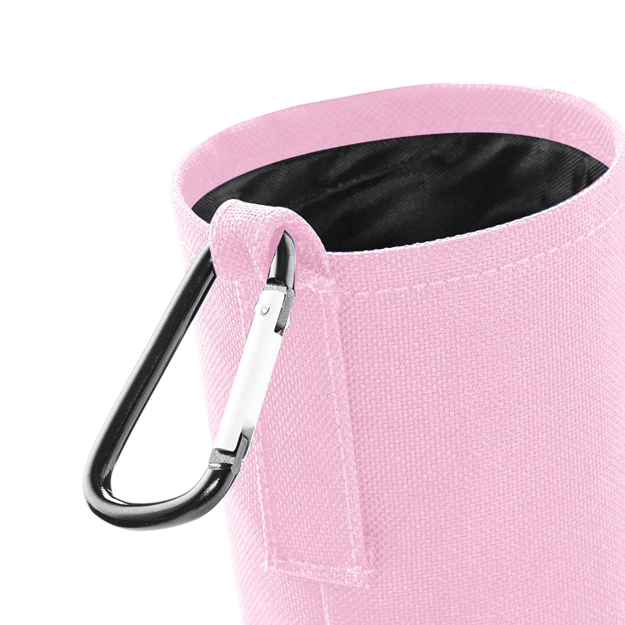 Portagarrafas de água e manga de tecido (Rosa) 2/2