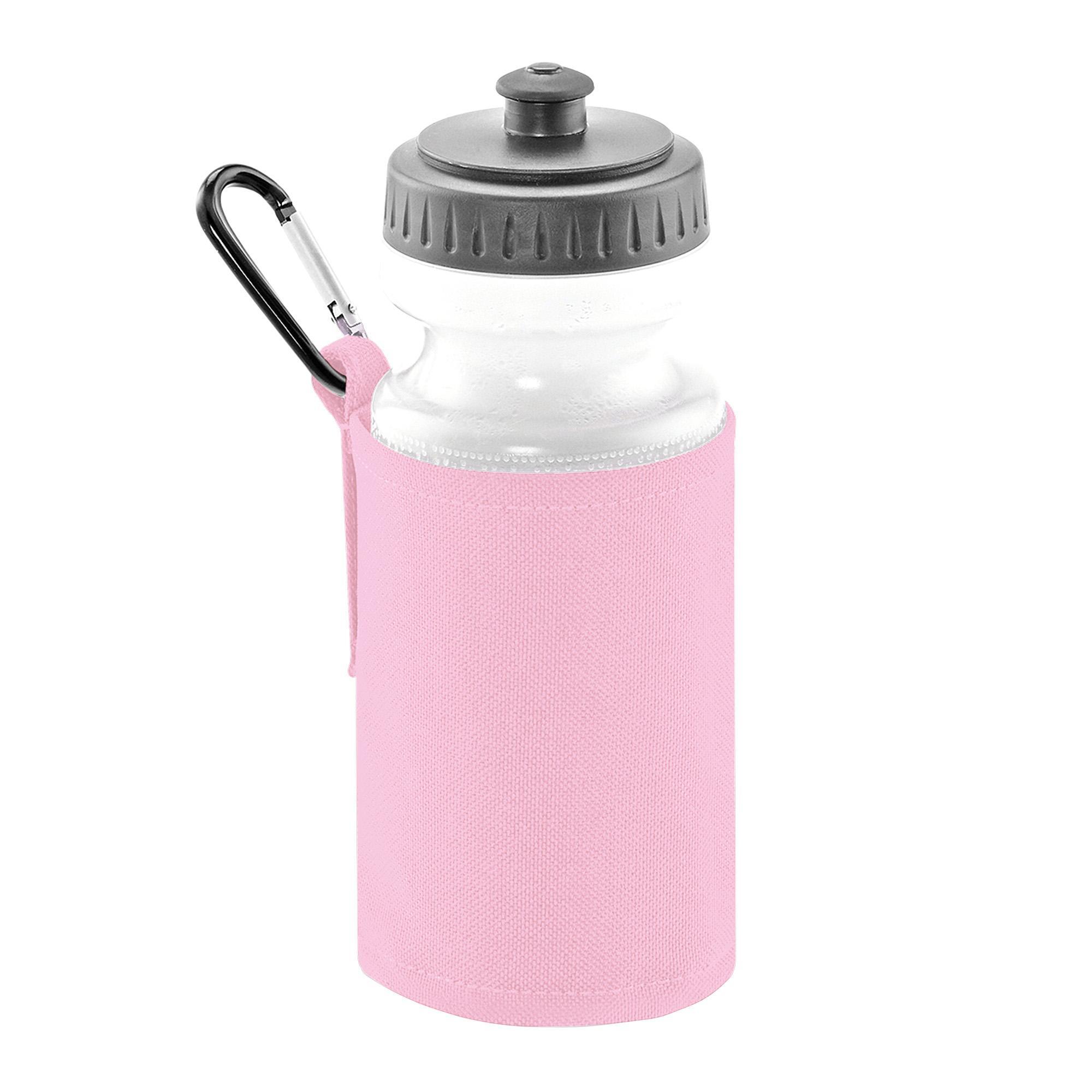 QUADRA Portagarrafas de água e manga de tecido Rosa