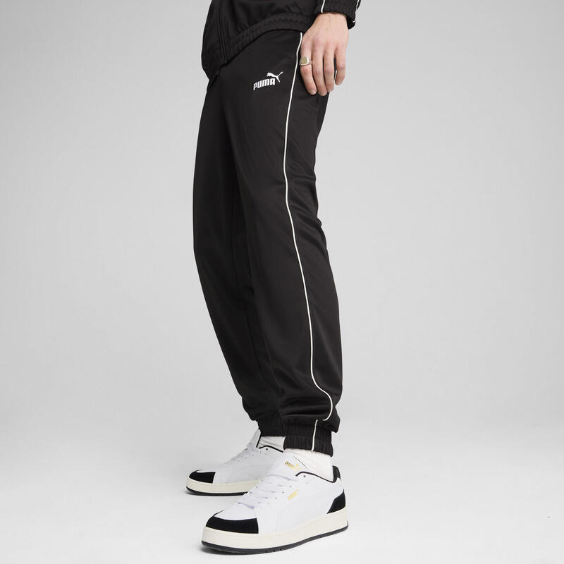 Męskie spodnie z poliestru PUMA Sport PUMA Black