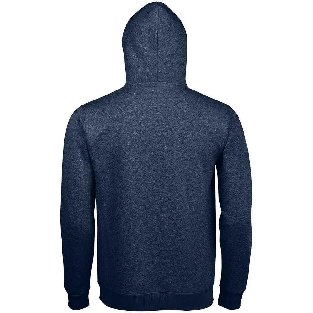 Sweat À Capuche SPENCER Homme (Bleu Denim Chiné) 2/4