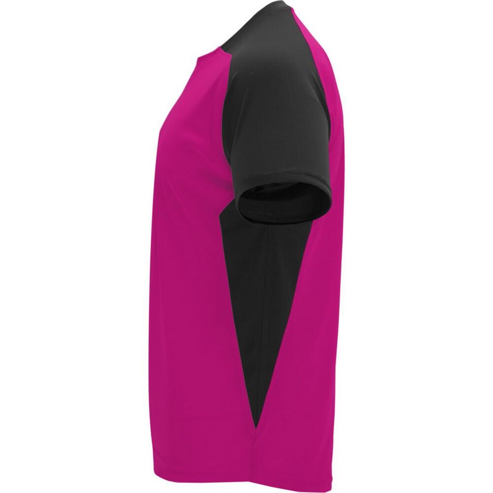 Tshirt BUGATTI Enfant (Fuchsia / Noir Uni) 4/4