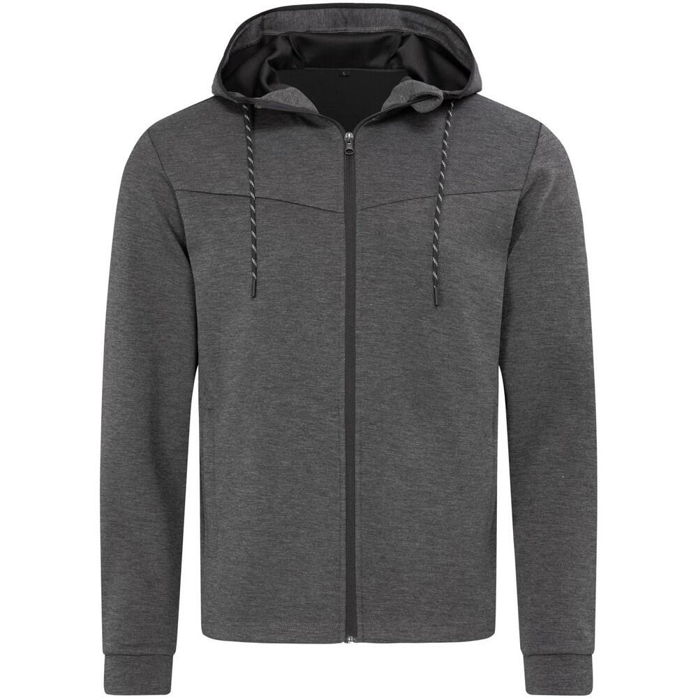 Casaco scuba heather recycled para homem anthra heather