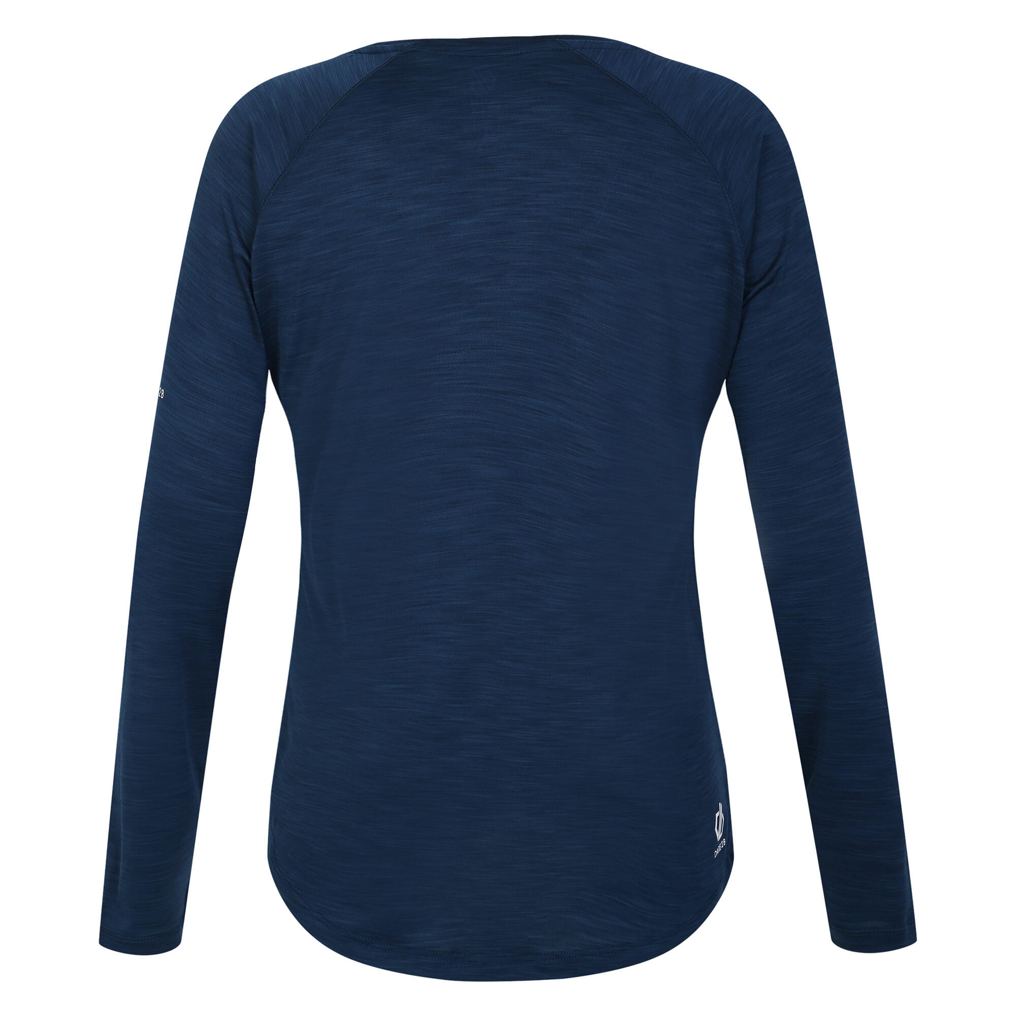 Womens/Ladies Discern Long Sleeve TShirt (Moonlight Denim) 2/4