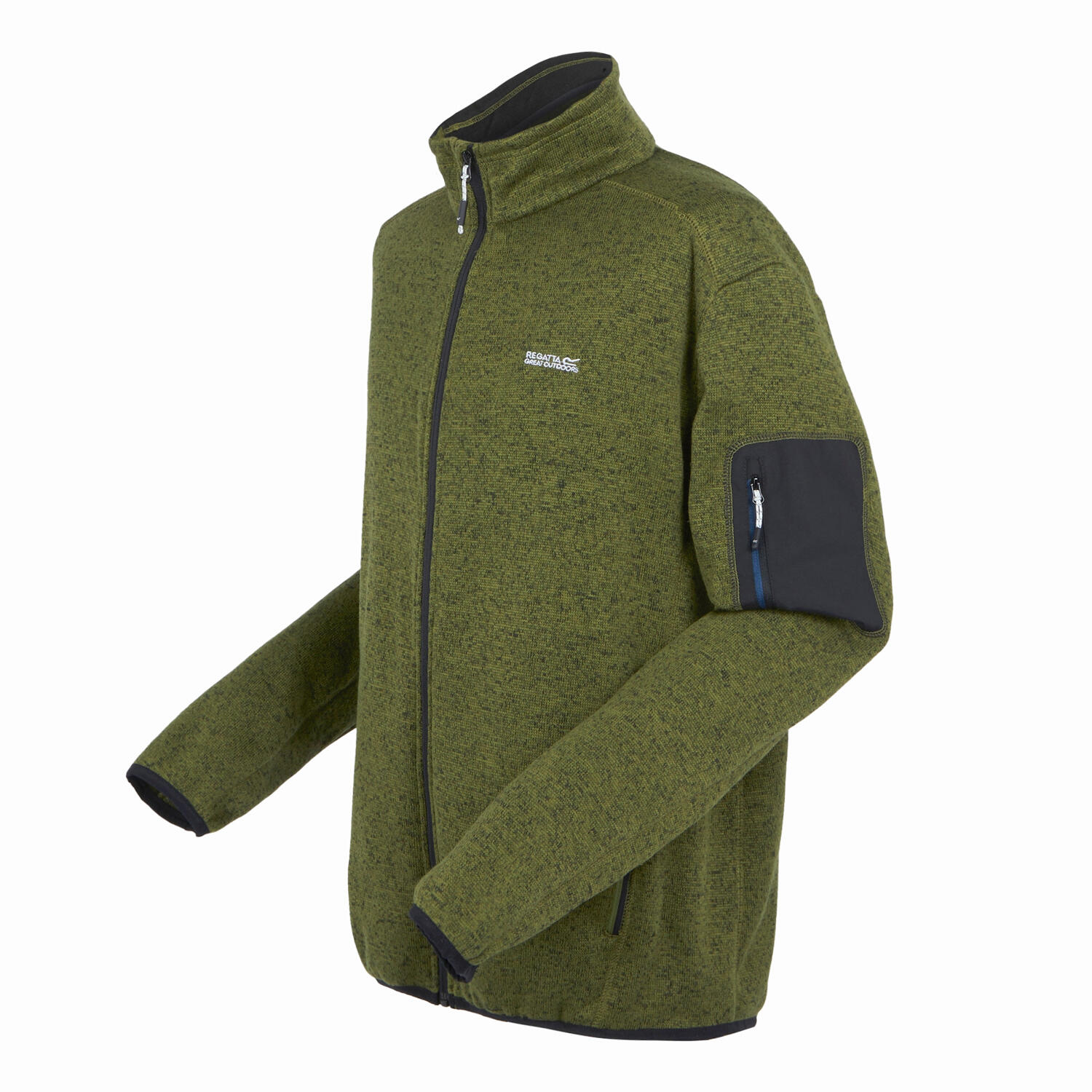 Giacca In Pile Cerniera Su Intera Lunghezza Uomo Regatta Newhill Verde Nefrite 3/4