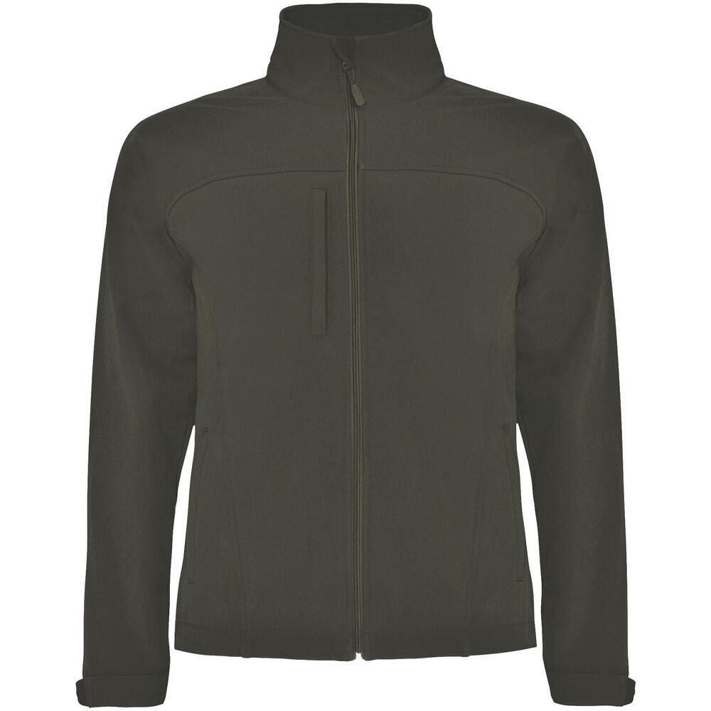 ROLY Rudolph Soft Shell Jas voor volwassenen (Donker militair groen)