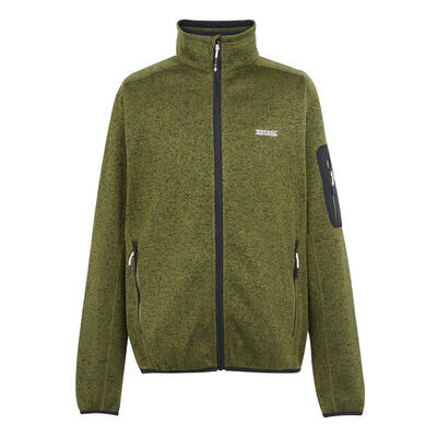Heren newhill marl full zip fleecejack (nefrietgroen)