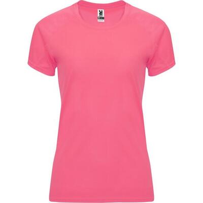 Dames bahrein sport tshirt met korte mouwen (donker zand)
