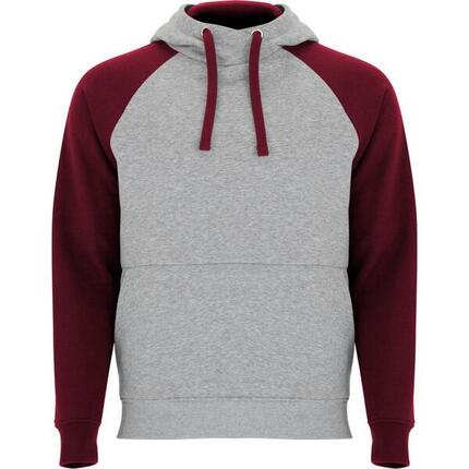 Sweat À Capuche BADET Adulte (Gris Chiné / Noir)