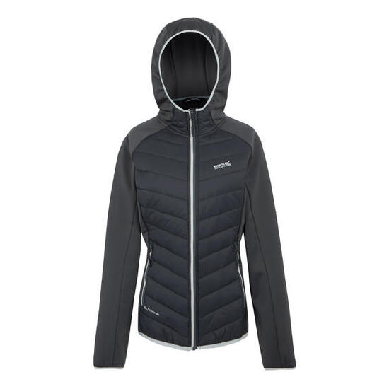 Veste Hybride ANDRESON Femme (Gris Phoque / Blanc)