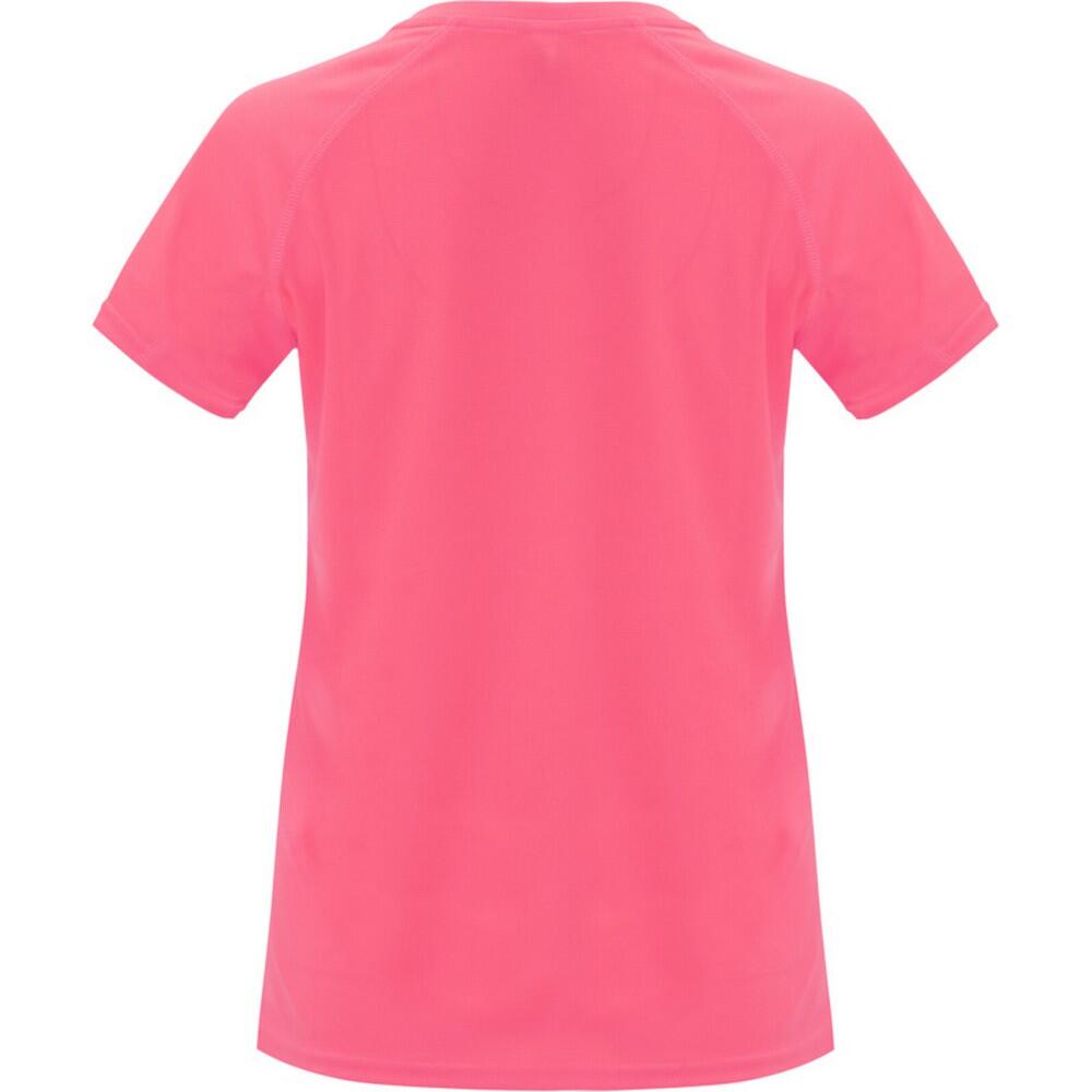 Tshirt BAHRAIN Femme (Rose Vif Fluo) 2/4