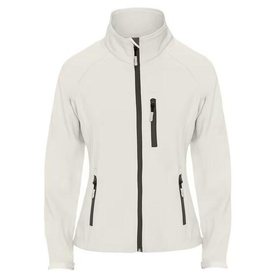 Veste Softshell ANTARTIDA Femme (Blanc Cassé)
