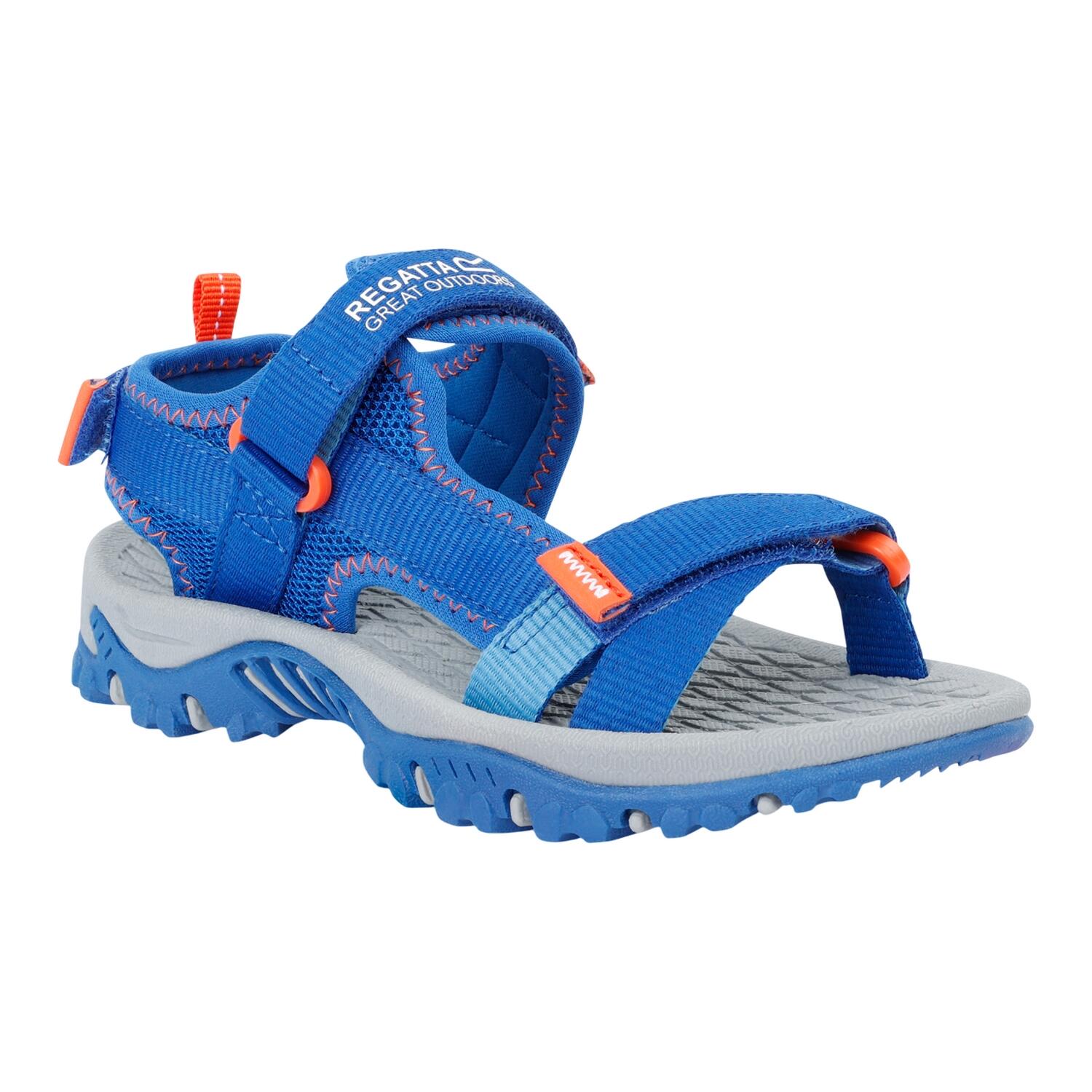 REGATTA Childrens/Kids Blaze Sandals (Olympian Blue/Tango)