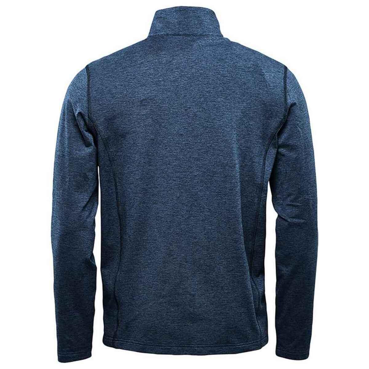 SweaT-Shirt Treeline Performance com um quarto de fecho para homem (Azul Marinho 2/3