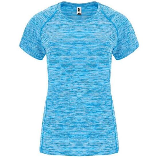 Tshirt AUSTIN Femme (Turquoise Vif Chiné)
