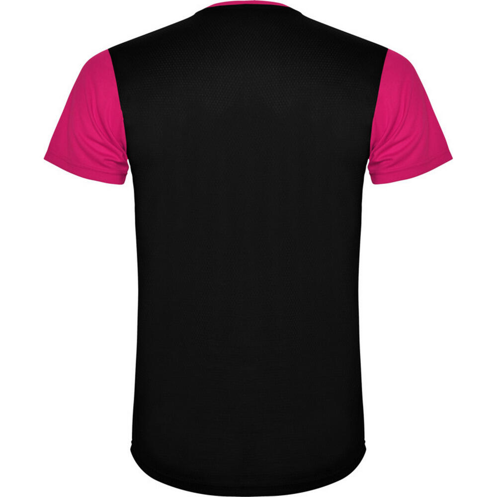 Tshirt Sport DETROIT Enfant (Noir Uni) 2/4