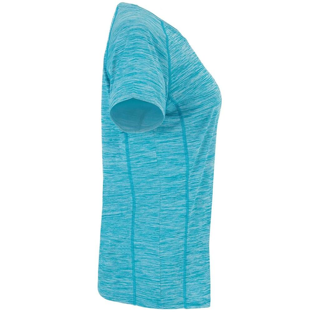 Tshirt AUSTIN Femme (Turquoise Vif Chiné) 3/3