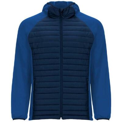 Heren minsk jas (zwart/zwarte melange)