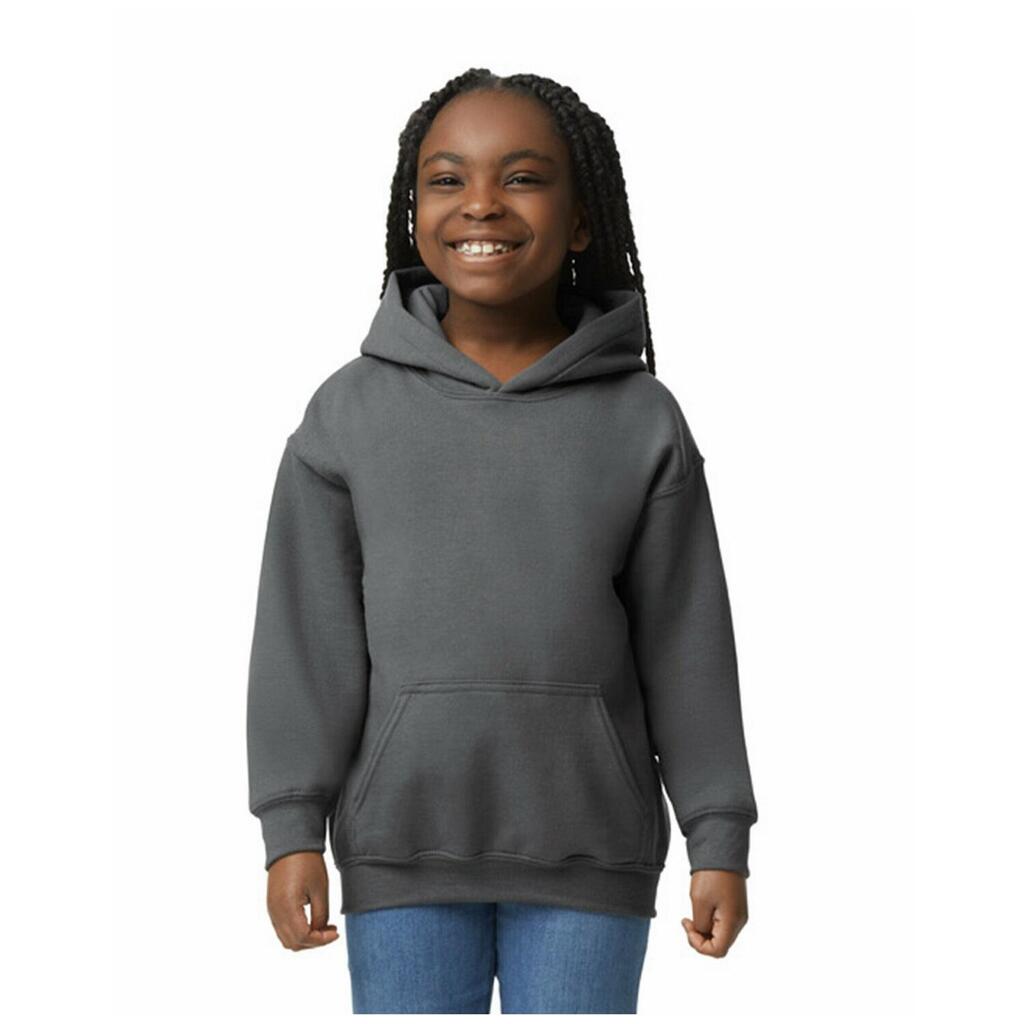 Childrens/Kids Heavy Blend Hoodie (Charcoal Solid)