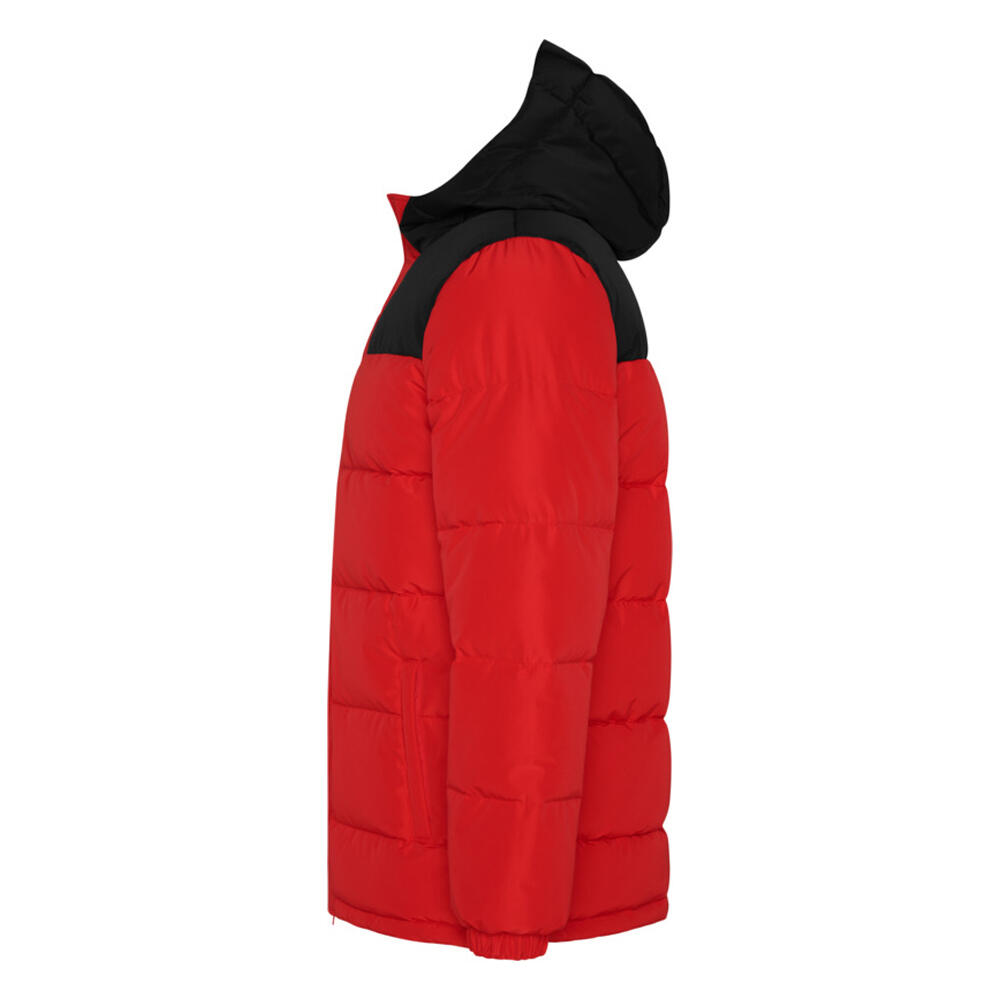 Unisex Tallin geïsoleerde jas voor volwassenen (Rood/Massief Zwart) 4/4