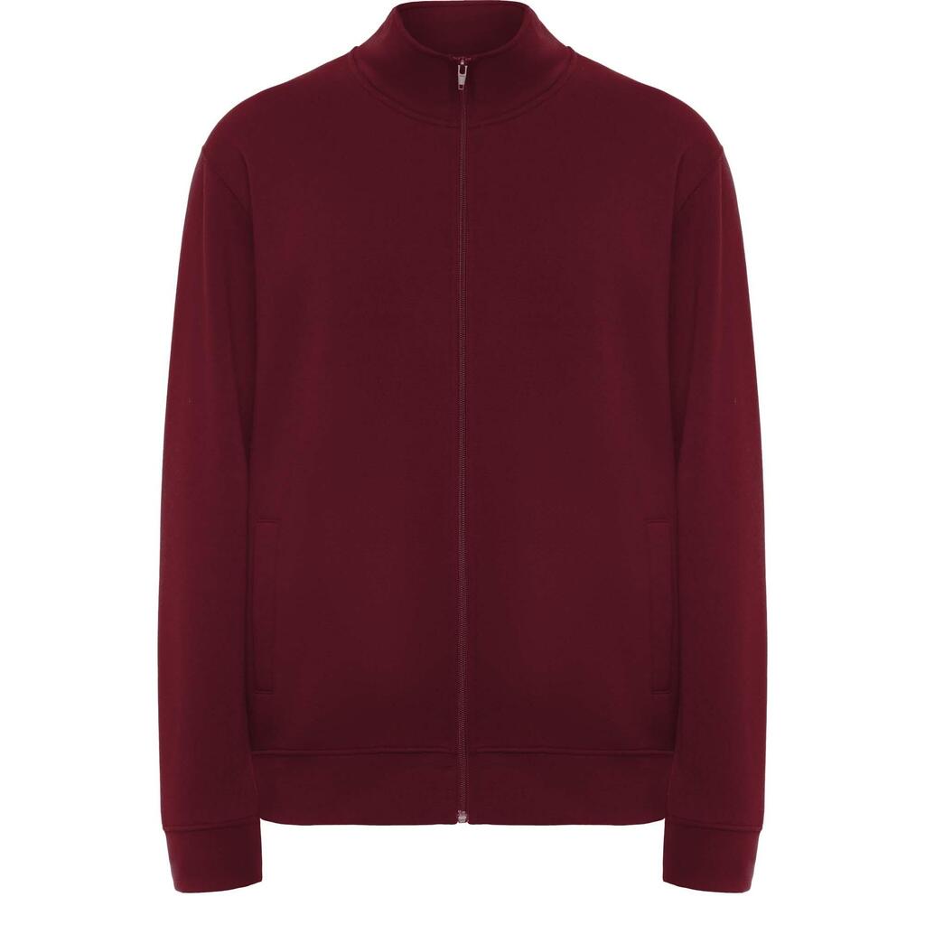 Unisex Adult Ulan Sweat Jacket (Garnet Red)