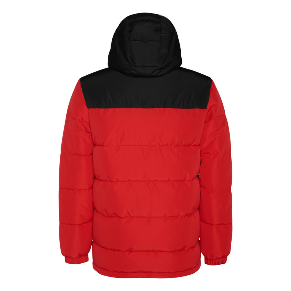 Unisex Tallin geïsoleerde jas voor volwassenen (Rood/Massief Zwart) 2/4