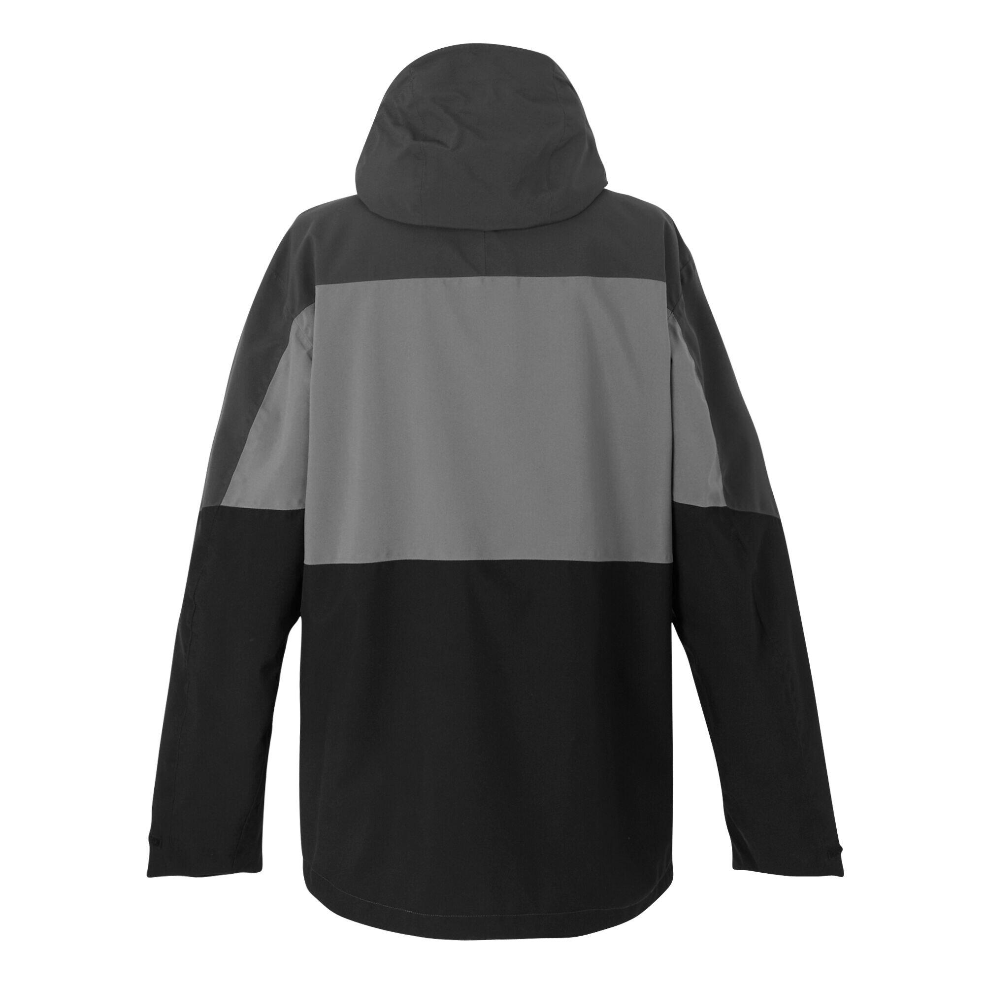 Chaqueta Impermeable Maland II para Hombre Gris Granito, Ceniza, Negro 3/5