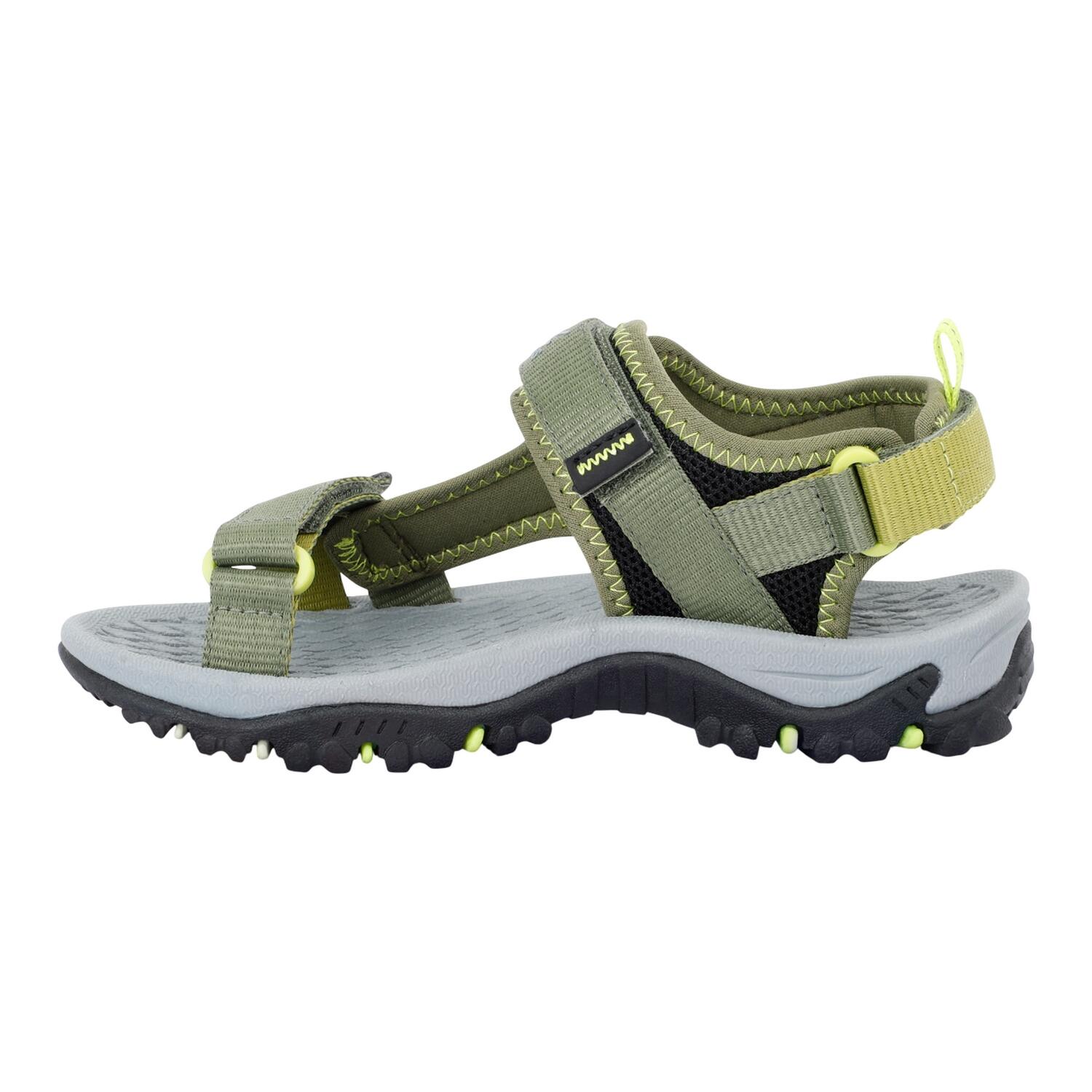 Sandalias Blaze para Niños/Niñas Verde Nefrita, Lima Salvaje 3/5