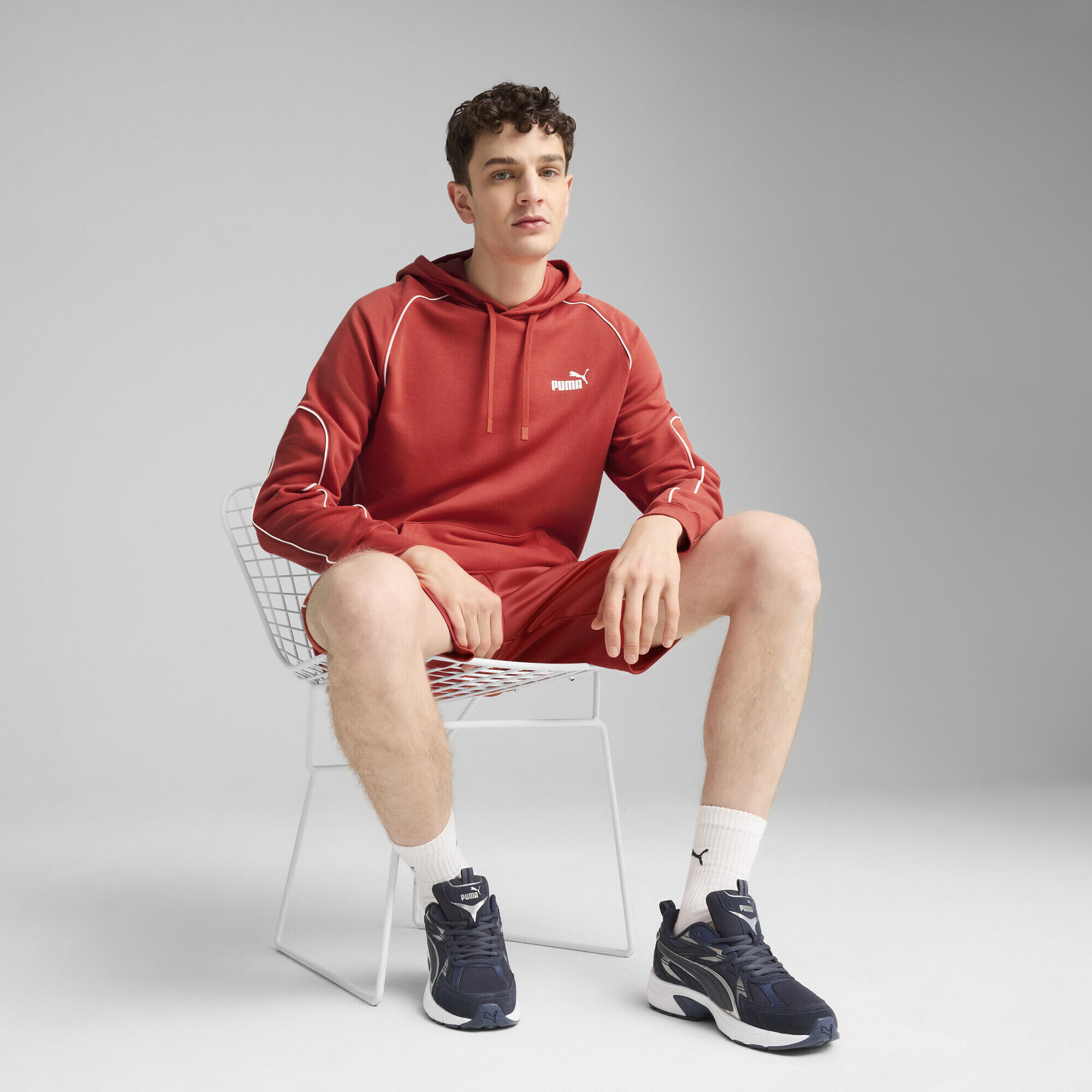 PUMA Sport hoodie voor heren PUMA Red Fire 4/7