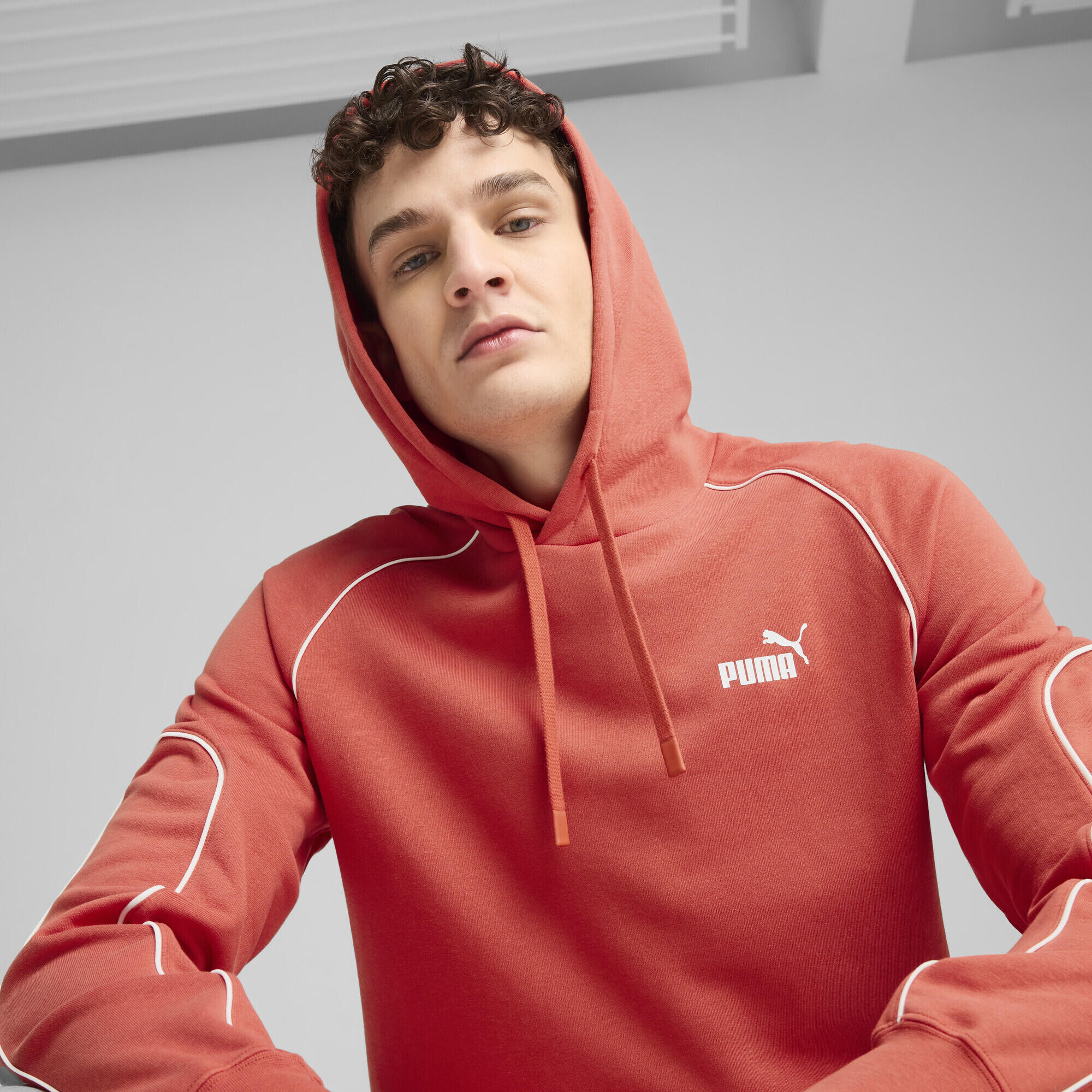 PUMA Sport hoodie voor heren PUMA Red Fire 3/7