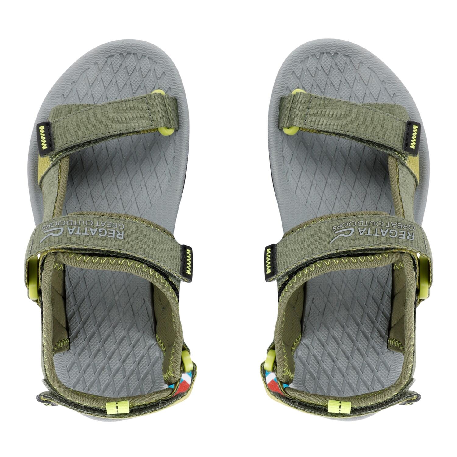 Sandalias Blaze para Niños/Niñas Verde Nefrita, Lima Salvaje 4/5