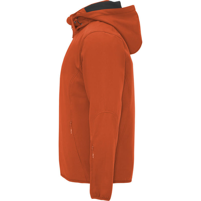 Siberia Soft Shelljas voor volwassenen (Vermiljoen oranje) 3/4