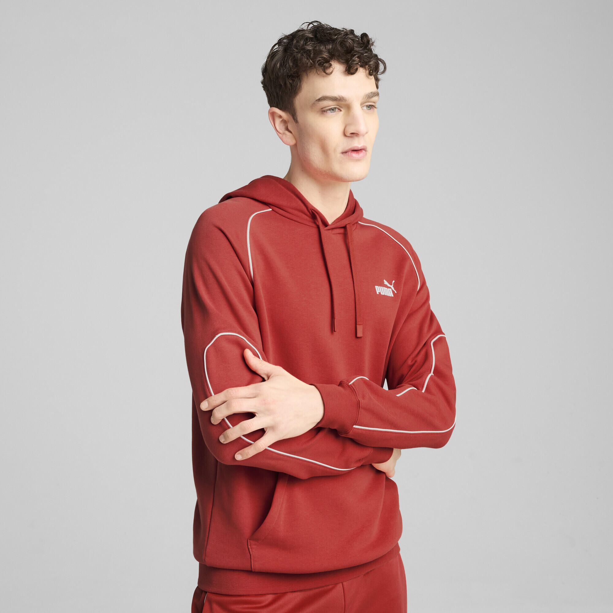 PUMA Sport hoodie voor heren PUMA Red Fire 2/7