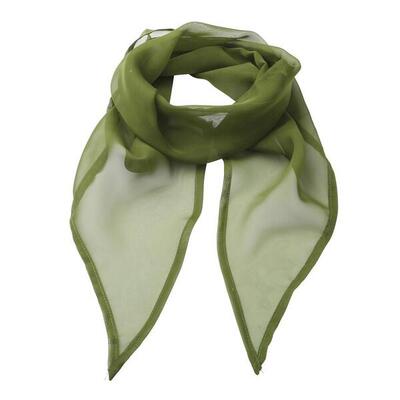 Dames chiffon sjaal (turquoise)