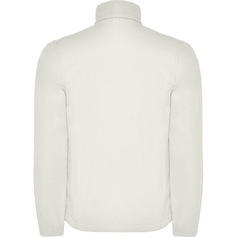 Mens Antartida Soft Shell Jacket (Pearl White) 2/4