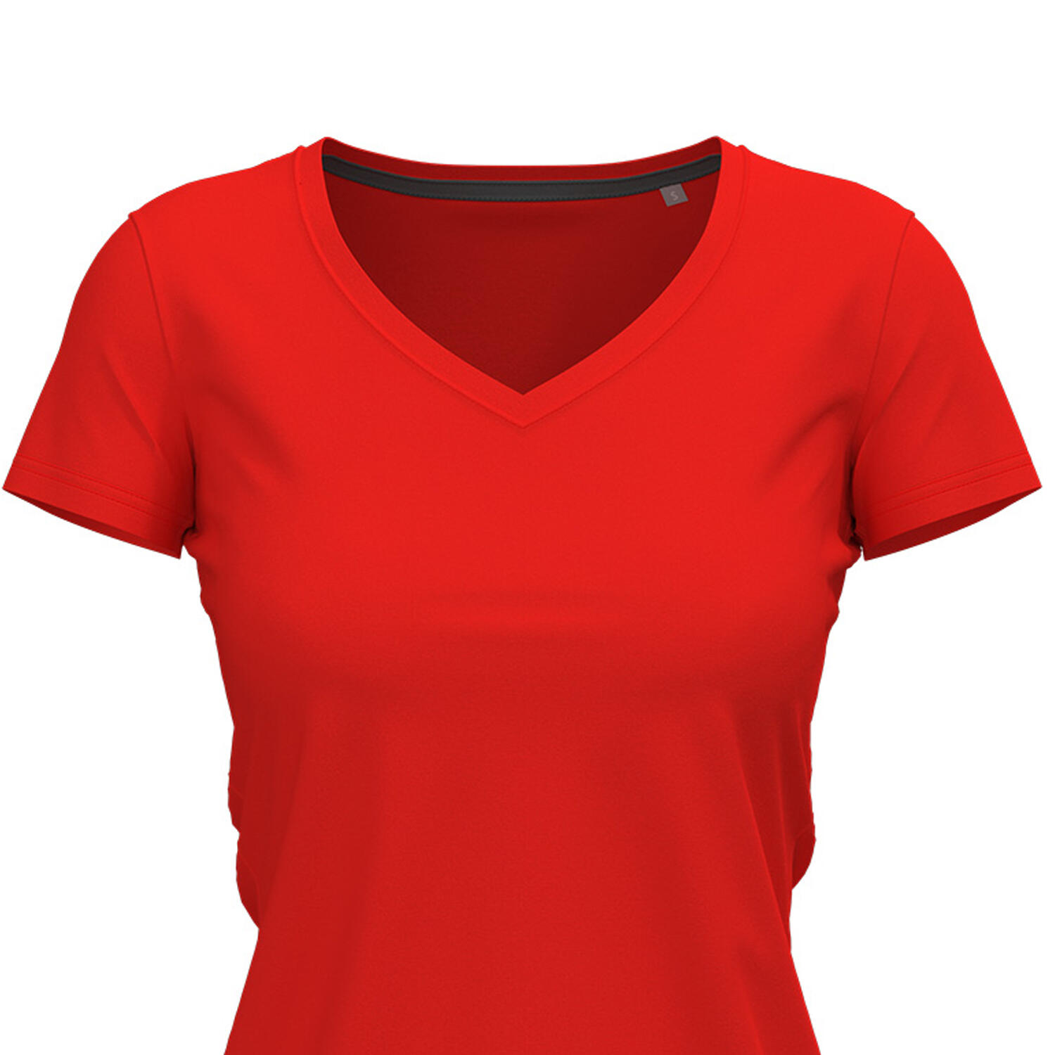 Tshirt CLAIRE Femme (Rouge Écarlate) 2/2