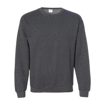 Felpa Girocollo Adulto Unisex Gildan Grigio Freddo