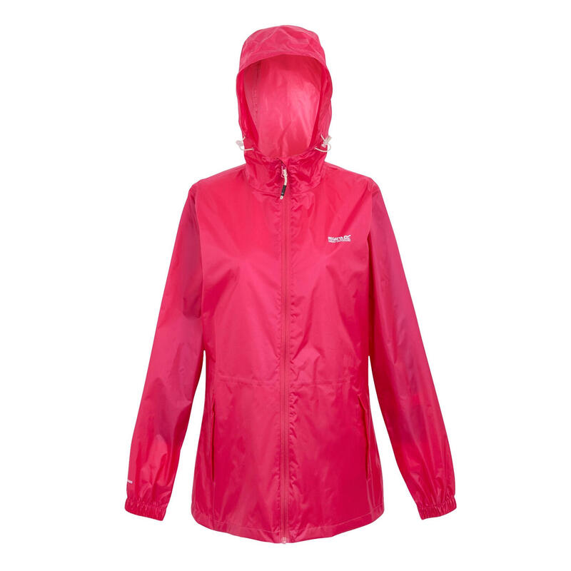 Dames Pk It Jkt III Waterdichte Jas met Capuchon (Pop)